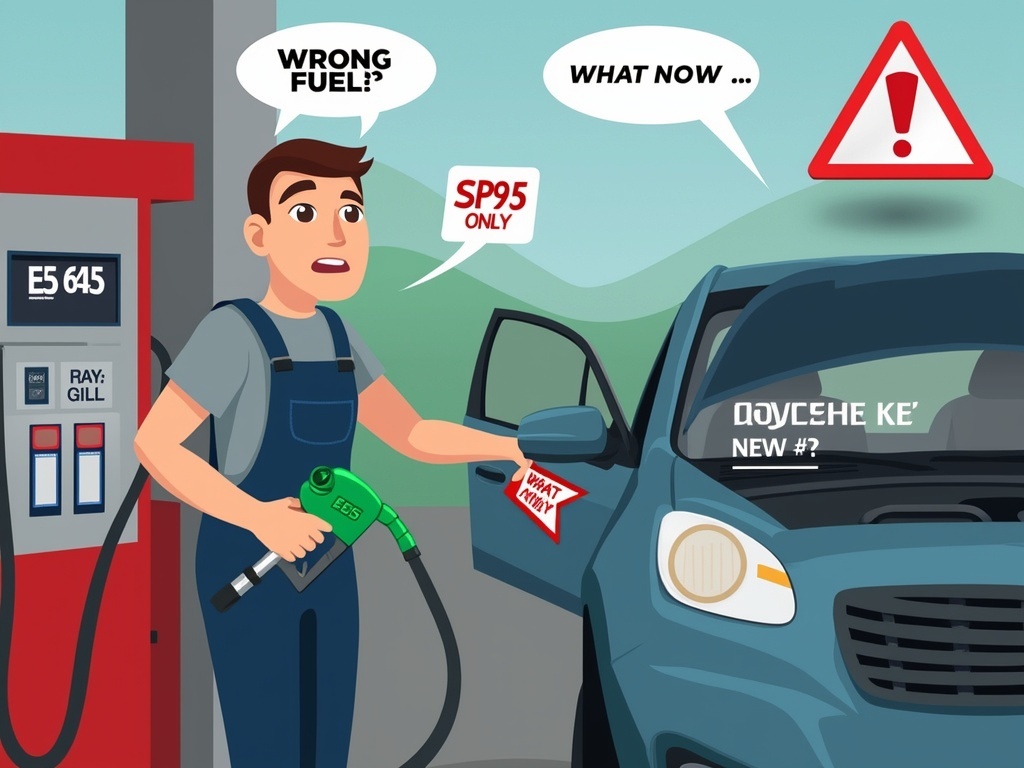 j'ai mis du e85 au lieu du sp95