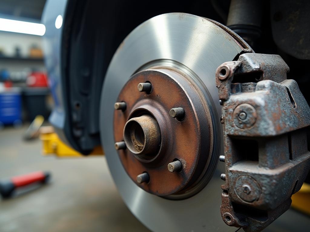 système anti vibration sur étrier de frein peugeot