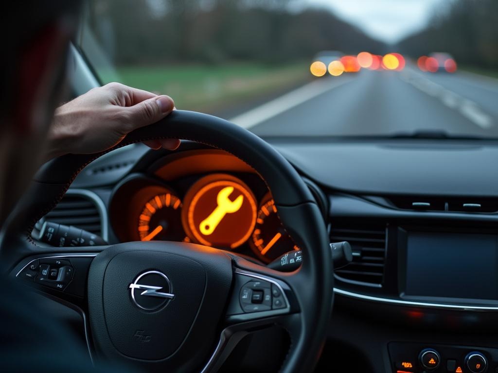 voyant voiture avec clé opel